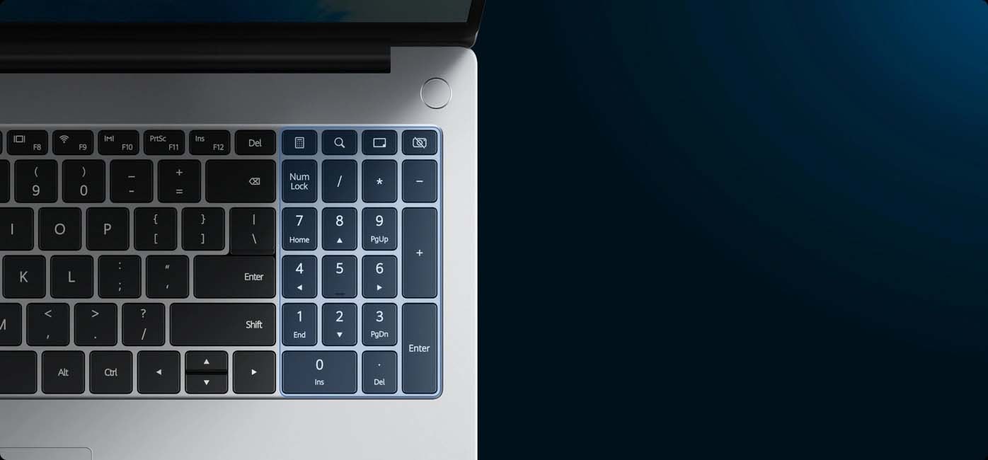 Hi MateBook D 16 高能版数字键盘